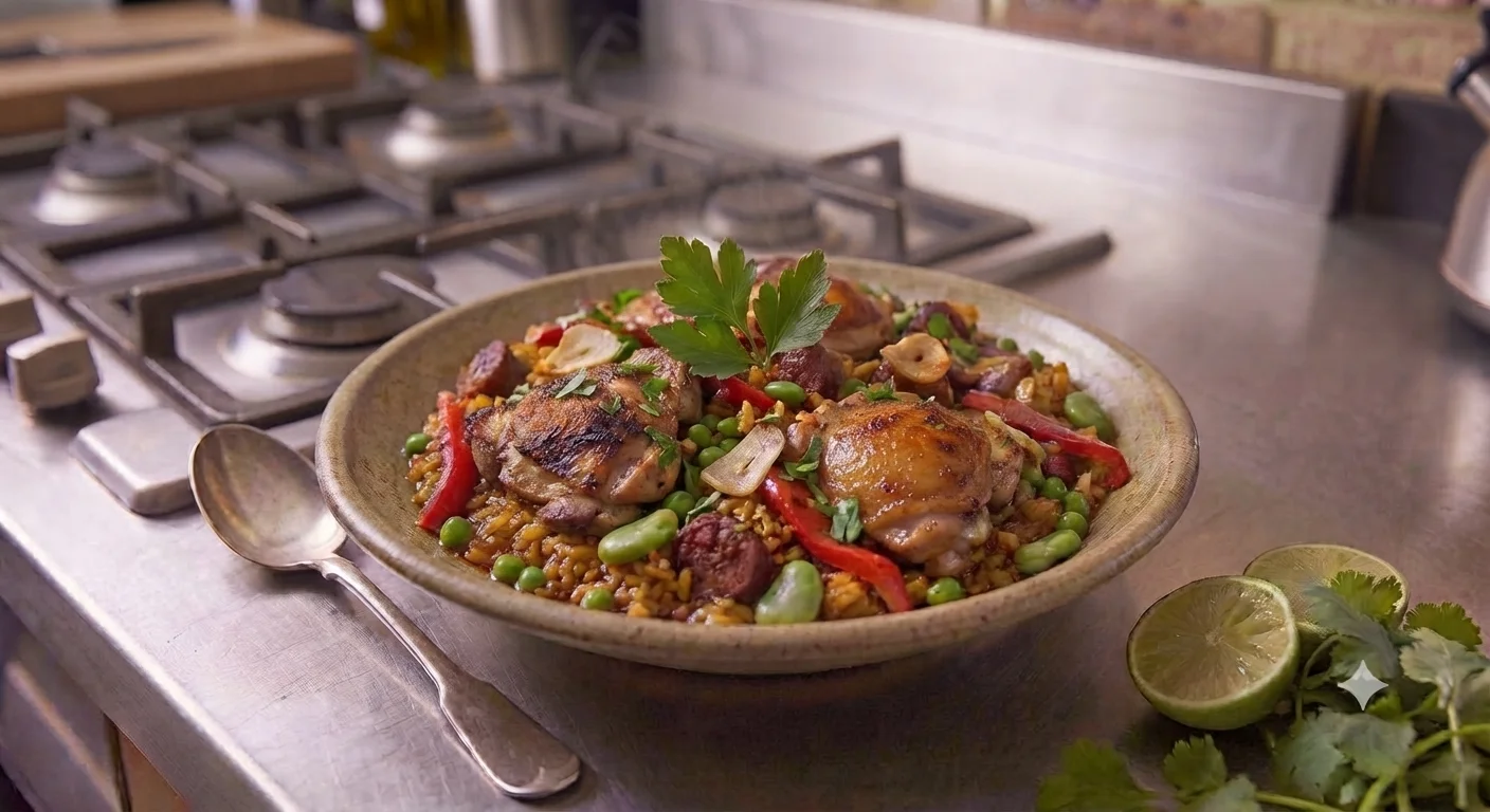 Chicken and Chorizo Paella